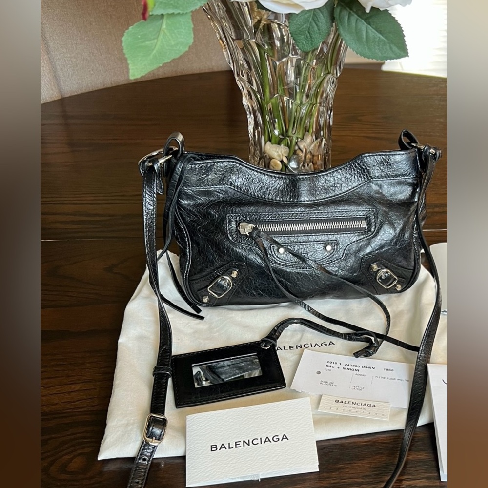 Balenciaga Agneau Hardware Hip